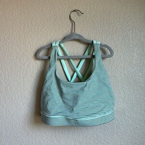 lululemon energy bra • strappy sports bra size 4